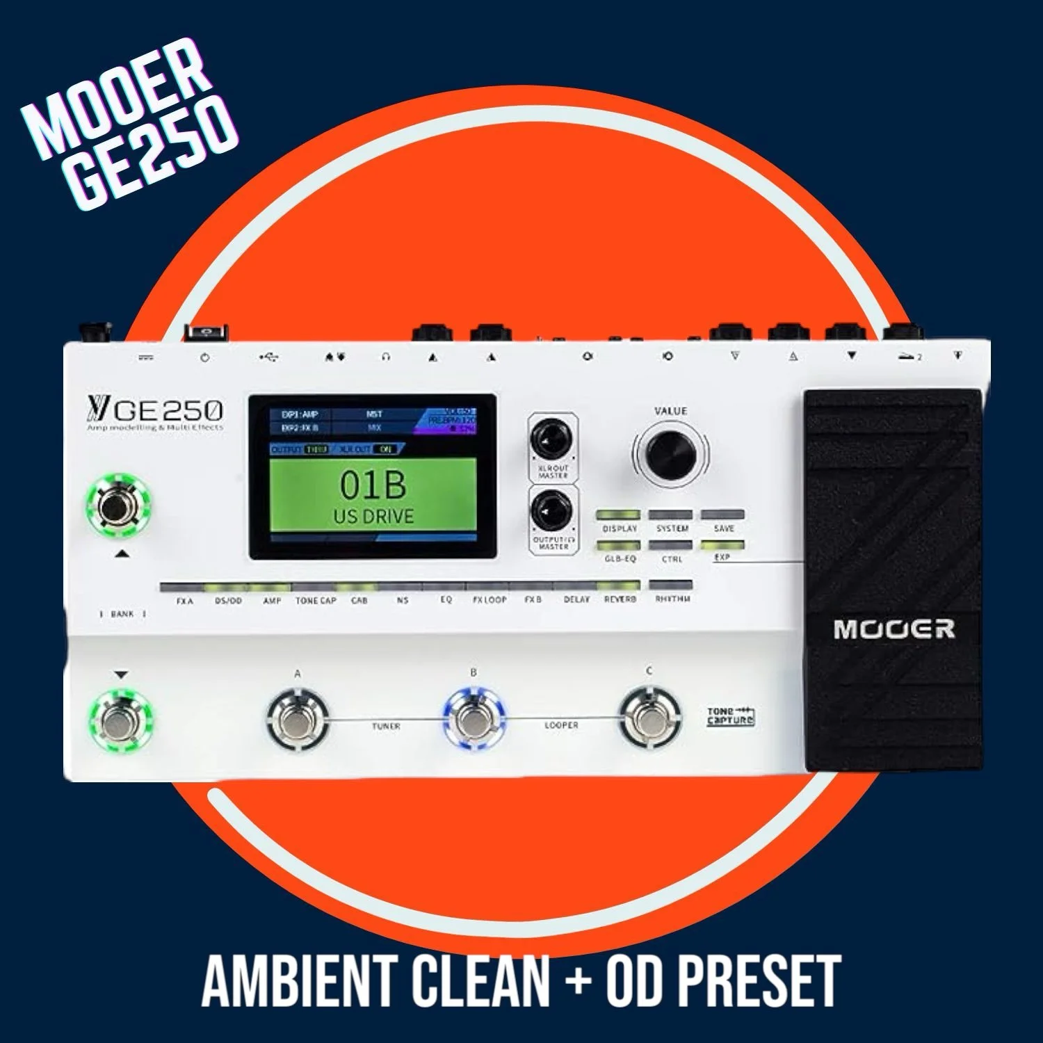Mooer+GE250+-+Ambient+Clean+++